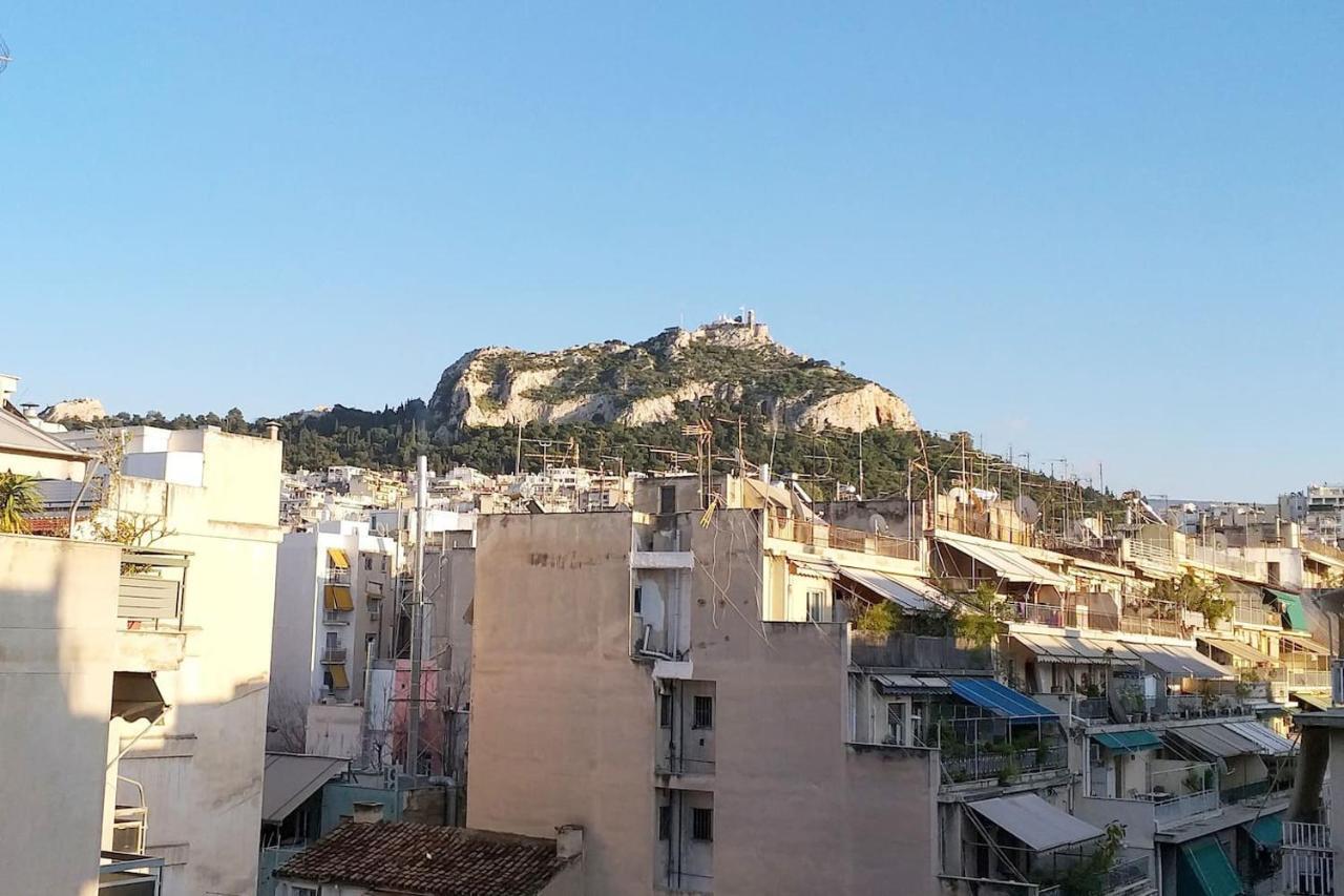 The Cactus Apartment With Large Sunny Balcony Athens Ngoại thất bức ảnh